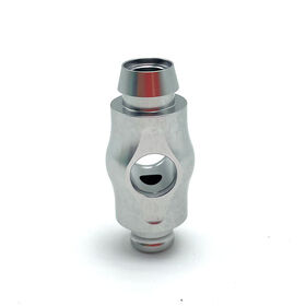 Custom CNC Machining Metal Aluminum Alloy Stainless Steel Parts Drilling Broaching Manufacturing Fabrication