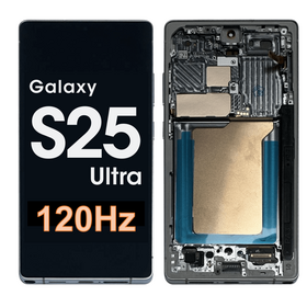 Aftermarket - Assemblage Écran OLED Souple et Numériseur avec Cadre pour SS Galaxy S25 Ultra