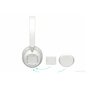 Portable Wireless Bluetooth Headphones Headsets Over-Ear 3D Stereo HD Voice Detachable Battery Up to 20+ Hrs for Mobile Calls