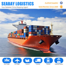 Seabay Kargo Laut DDP FBA Logistik Dropshipping Agen Pengiriman Cina untuk Pengiriman Seluruh Dunia