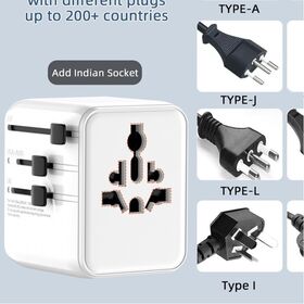 Fabrikpreis - Reiseadapter, Vollkupferstecker, Konform mit CE FCC Standards