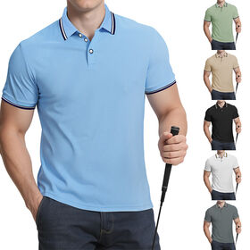 OEM Wholesale Custom Logo Men's Summer Loose Fit Polo Shirt Collar Short Sleeve Breathable Casual Advertising T Shirt
