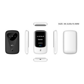 VSIM 3000mAh Powerbank 4G MiFi Router mit integriertem Kabel, LED-Beleuchtung und 11n WiFi 6 Standard