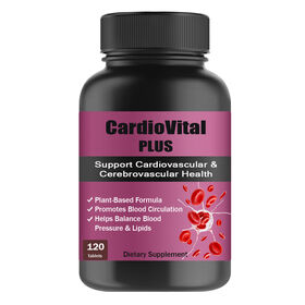 Suplemento de Salvia Roja, Danshen y Cúrcuma para la Salud Cardiovascular y Cerebrovascular - Mejora el Flujo Sanguíneo