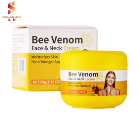 Crème Visage & Cou au Venin d'Abeille (50g) - Meilleures Ventes, Pour Tous Types de Peau