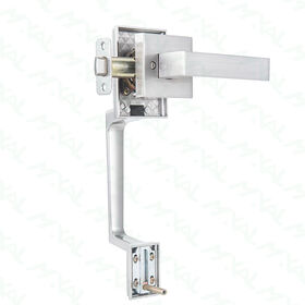 Maxal Amerikanischer Stil Eingangstür-Schlossgarnitur, Hochleistungs-Zinklegierung Einzylinder-Riegel-Eingangsschloss