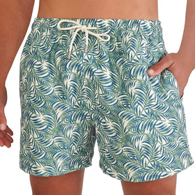 Fashion Trendy Quick Dry Lightweight Polyester Fabric Zipper Pocket Secure Storage Men Swimming Shorts Trunks