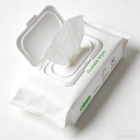 Soft and thick Extra Large Adult Wet Wipes Hypoallergenic Plant Based Flushable Wipes