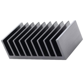 Custom Anodized Heat Sink Extruded Aluminum CNC Machine Aluminum Extrusion Manufacturing Fabrication