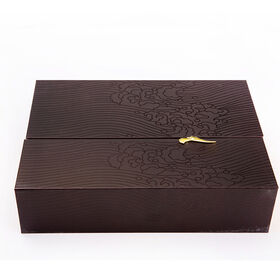 2026 Custom Luxury Gift Box Double-Door Opening Magnetic Book Shaped Luxury Paper Box Elegant Keepsake Gift Packaging