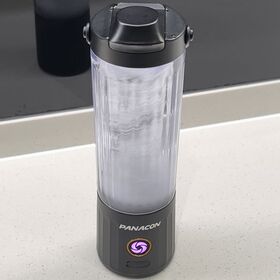 Mini Batidora Portátil de 600ml sin BPA con Tapa abatible, Tecnología Total Crushing, Recargable por USB para Batidos, Antifugas, ABS