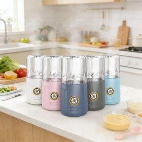 Mini Procesador de Alimentos para Bebés de 260ml, Portátil, Libre de BPA, Plástico ABS, Recargable por USB con Función Trituradora de Hielo