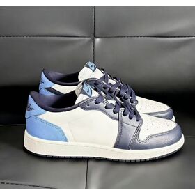 Chaussures de Basket-ball Décontractées AJ1 Obsidian Low Top Baskets Légères pour Hommes Femmes Chaussures de Skate