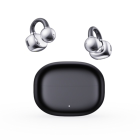 Écouteurs à oreilles ouvertes alimentés par une puce Qualcomm QCC3072, pilote de 12mm et écouteurs à pince audio haute résolution pour le sport et l'utilisation quotidienne