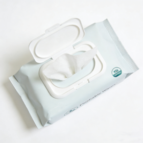 Preço de fábrica Higiene Vegetal Toalhetes Unscented Extra Large Flushable Wipe Para Adultos