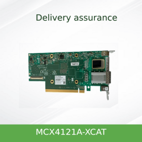 Carte d'interface réseau PCIe Mellanox ConnectX-4 MCX4121A-XCAT à port unique QSFP28