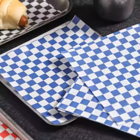 Kertas Roti Kustom Ramah Lingkungan Desain Baru untuk Pembungkus Makanan, Kertas Deli, Kertas Pembungkus Burger