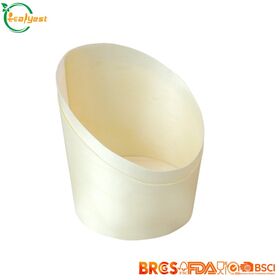 Taza Desechable Biodegradable de Madera con Embalaje Personalizado - Fábrica China