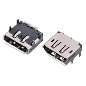 MUP 20pin DP Horizontal Haute Vitesse HDMI-compatible Prise Connecteur pour Bureau Carte Graphique Discrète Haute Résolution Moniteur