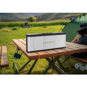 RSSIDOL private portable Bluetooth speaker with ultra-thin design, V6.0 Slim IPX6 Waterproof portable speaker OEM ODM services