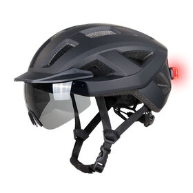 Casco Inteligente para Bicicleta de Carretera Directo de Fábrica con Visera y Lente Magnética