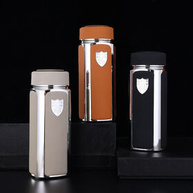 Neueste Luxus Praktische High-End Silberbeschichtete Wasserflasche Thermoskanne für Geschäftsgeschenke - Tee-Wasser-Trennung Thermosbecher