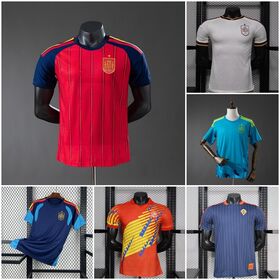 Spain 2026 Football Shirt Home Away Jersey Gavi 9 Pedri 20 alvaro Morata 7 Dani Olmo PLayer Fan Original Soccer Jersey wholesale