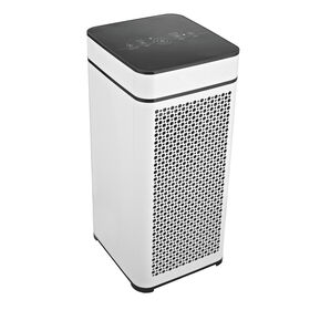 Purificador de aire para el hogar Dormitorio Habitación grande Hasta 36m2 en 1 Hr Filtro de aire HEPA con prefiltro Filtro HEPA Pantalla AQI