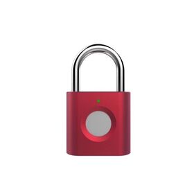 Venta de fábrica Candado Inteligente con Huella Dactilar para Gimnasio, Cerradura Biométrica sin Llave, Candado USB Recargable para Mochila Exterior