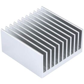 Dissipateur de chaleur de profil en aluminium usiné par CNC pour l'approvisionnement de production d'amplificateur de puissance