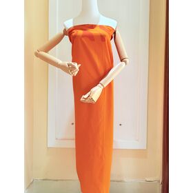 100% cotton printing thin soft orange sarong pareos beach towel beach dress