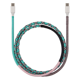 Treading Hot Sells Ibiza Style Type C Cable Fast Charging Traditional Chinese Style USB to Type-C Cable for Printer Gift