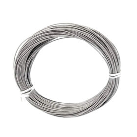 1X7 1*7 1X19 1*19 7X7 1*7 Câble en Acier Inoxydable 304 316 pour la Construction