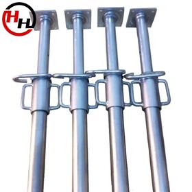 Henghui steel group ! factory prices for hot dipped galvanized/pre galvanized scaffolding 60.3/48.3mm steel props