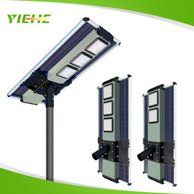 إضاءة عالية الطاقة المخصصة الكل في واحد للطاقة الشمسية أدى ضوء للطريق السريع