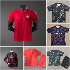 Canada 2026 home Away Soccer jersey #19 Davies David #20 Player Fan Football shirt Thailand Quality Authentic Football Jersey