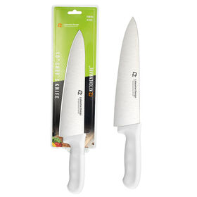 Non-slip rubber handle cleaver