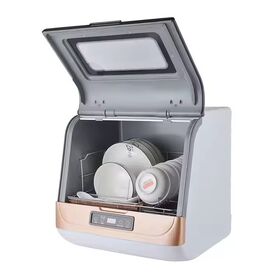 Portable Freestanding Mini Smart Dishwasher Electric Plastic 110V/220V Automatic Low Energy Drying Disinfection Household Hotel