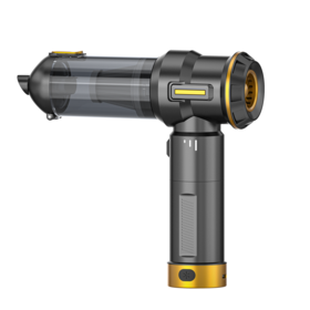 Detchable battery pack brushless wireless vacuum cleaner and air blower with power bank function for home and car