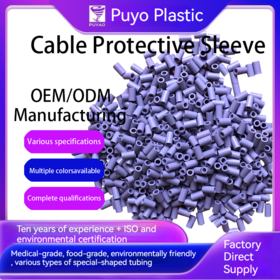 Wire and cable protective sleeve, silicone heat shrink tubing, resistant to high temperature, corrosion, and aging