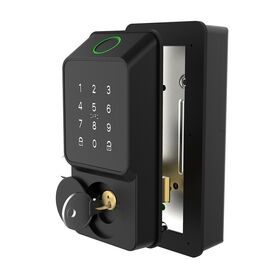 2026 Hot sale Top Quality Ttlock App Remote Control Fingerprint Smart Door Lock Smart Electric Deadbolt Door Lock
