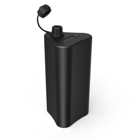 Batterie Lithium Rechargeable YABO 12.6V 2600mAh IP67, Batterie Externe Étanche avec BMS pour Lumières LED, Caméras CCTV, Portable