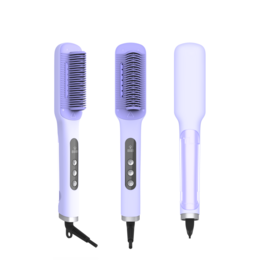 Vapor plancha de pelo peine rápido cepillo de vapor de calor