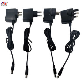 6Volt 1Amp 6W AC DC Adapter 100-240V Input 50/60Hz to DC Power Supply 5.5X2.5mm 6V1a Transformer Adapter Switching Power Adapter