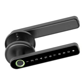 2026 Hot Sell Smart Door Lock Tuya APP Remote Control Biometric Fingerprint Password Key Smart Home Door Lock