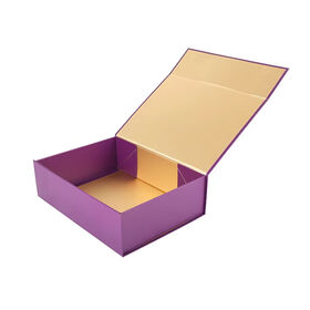 2026 Manufacturer Custom Design Gold Foil Luxury Gift Packaging Foldable Magnetic Paper Gift Box for Small Business
