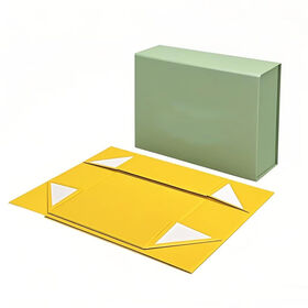 2026 Custom Wholesale Apparel Gift Box Embossed Magnetic Closure Shoe Rigid Folding Clothing Box Packaging