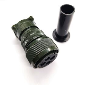 MS3106A-22-22S 4Pin Female Straight Circular Connector MIL-DTL-5015 Connector