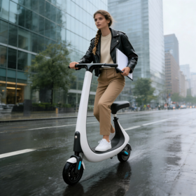 Super Value Hot Sale Scooter elétrico adulto elegante | Design minimalista e desempenho estável | Sua solução de mobilidade urbana Go-To