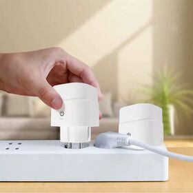 Soket Pintar WiFi CBE 15A/20A Colokan US, Berfungsi dengan Aplikasi Tuya Smart Life